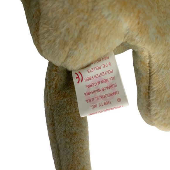 Scat the Cat Retired TY Beanie Baby 1998 PE Pellets Excellent Cond Pink Whiskers - Picture 8 of 8